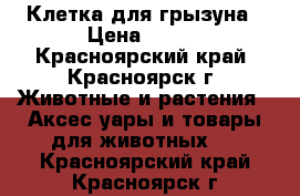 Клетка для грызуна › Цена ­ 850 - Красноярский край, Красноярск г. Животные и растения » Аксесcуары и товары для животных   . Красноярский край,Красноярск г.